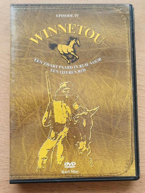 Winnetou episode 4 Een zwart paard in ruil voor een ijzeren, CD & DVD, DVD | Aventure, Utilisé, Tous les âges, Enlèvement ou Envoi