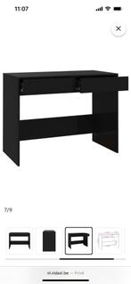 Nieuw Zwart Bureau 101x50x76,5 cm (nog in doos), Ophalen, Nieuw, Bureau