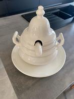 Soepterrine, Ophalen