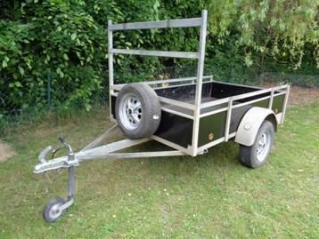 enkelas galva 2.10 x 1.25m id plaat 750kg nieuw lagers/bodem beschikbaar voor biedingen