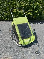 fietskar croozer 2 kinderen, Fietsen en Brommers, Fietsaccessoires | Aanhangwagens en Karren, Ophalen, Gebruikt, Opvouwbaar, Croozer