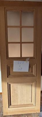 Eiken binnendeuren, Doe-het-zelf en Bouw, Deuren en Vliegenramen, Ophalen of Verzenden, Hout, Binnendeur