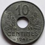 Frankrijk - 10 centimes - 1942, Enlèvement, France, Monnaie en vrac