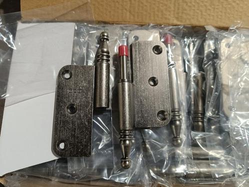 Paumelles charnières  porte intérieure – lot de 25 pièces, Doe-het-zelf en Bouw, Deuren en Vliegenramen, Nieuw, Binnendeur, Hout