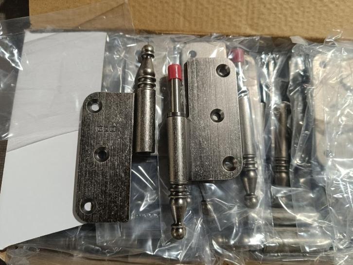 Paumelles charnières  porte intérieure – lot de 25 pièces, Doe-het-zelf en Bouw, Deuren en Vliegenramen, Nieuw, Binnendeur, Hout