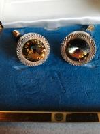 boutons de manchette SWANK Collection, Enlèvement ou Envoi, Utilisé, Doré