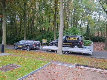 remorque machinetransporter tilbed beschikbaar voor biedingen