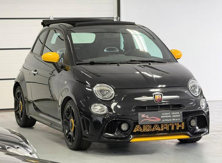 Fiat 500C Abarth 595 Pista 70th  160 ch  2019   42.000km, Auto's, Fiat, Bedrijf, Te koop, 500C, ABS, Airbags, Airconditioning