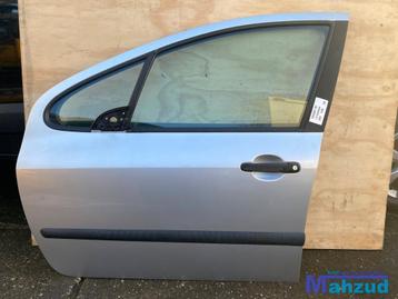 PEUGEOT 307 Hatchback zilver EZRC Links voor deur portier 20 beschikbaar voor biedingen