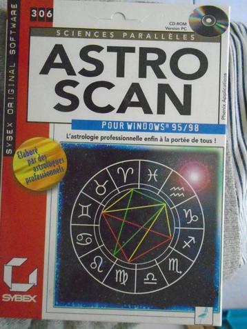 "ASTRO SCAN POUR WINDOWS"95/98/CD ROM VERSION PC/306