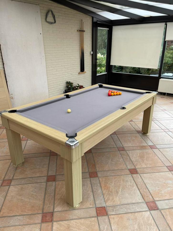 Pooltafel, Sport en Fitness, Biljarten en Poolen, Zo goed als nieuw, Pooltafel, Ophalen