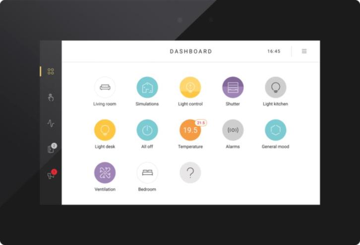 Niko Home Control touchscreen 550-20101, Doe-het-zelf en Bouw, Elektriciteit en Kabels, Nieuw, Ophalen of Verzenden