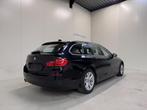 BMW 520 d Touring Autom. - GPS - Leder - Airco, Auto's, BMW, Euro 5, 4 cilinders, 0 kg, Zwart