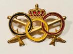 Emblème militaire vintage belge, Collections, Objets militaires | Général, Enlèvement ou Envoi