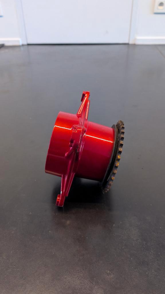 Achternaaf naaf Dax Rood Tandwiel Dax, Fietsen en Brommers, Brommeronderdelen | Algemeen, Gebruikt, Frame, Ophalen of Verzenden