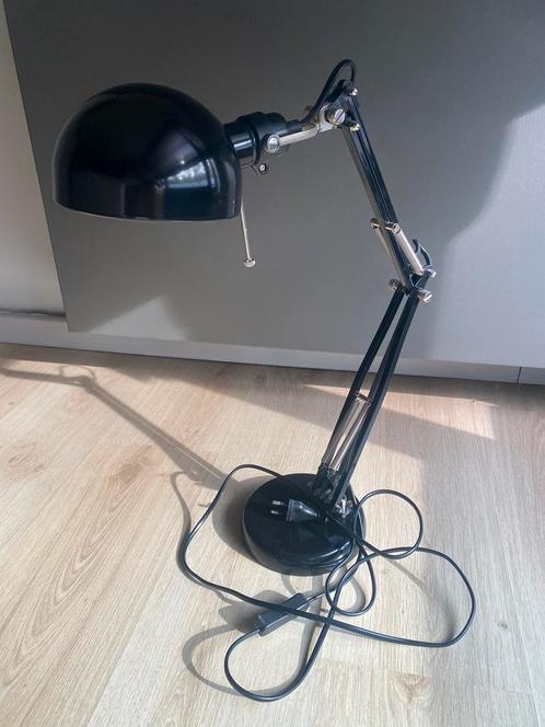 IKEA FORSÅ bureaulamp zwart - als nieuw, Diversen, Bureau-accessoires, Nieuw, Ophalen of Verzenden