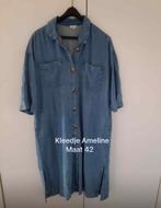 Jurk,, Ophalen, Zo goed als nieuw, Maat 42/44 (L), Blauw