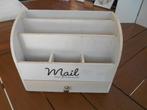 houten mail box, Huis en Inrichting, Ophalen of Verzenden, Gebruikt