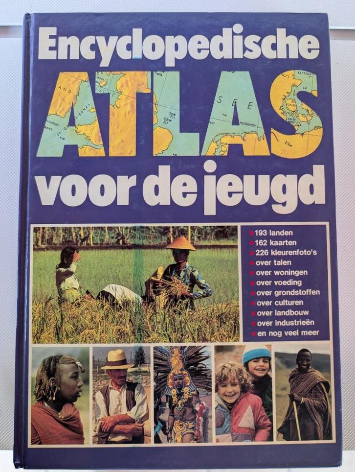 Encyclopedische atlas voor de jeugd, Boeken, Kinderboeken | Jeugd | 10 tot 12 jaar, Zo goed als nieuw, Non-fictie, Ophalen of Verzenden