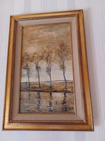 Schilderij Wisman 1972 beschikbaar voor biedingen
