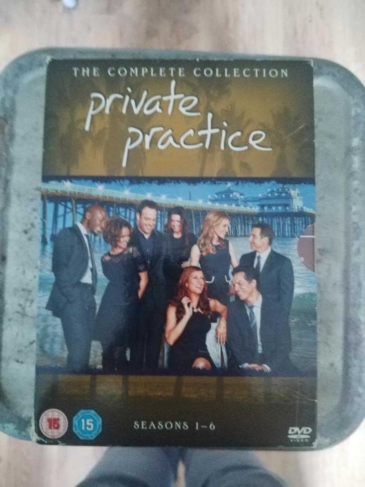 Private practice compleet, Cd's en Dvd's, Dvd's | Tv en Series, Zo goed als nieuw, Drama, Boxset, Vanaf 16 jaar, Verzenden