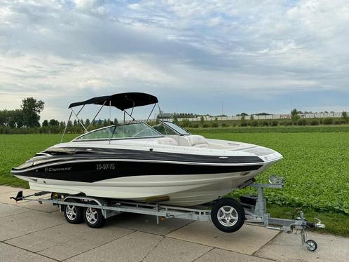 2012 Crownline E4 350Mag V8 Mercruiser Duoprop Pega trailer, Watersport en Boten, Speedboten, Zo goed als nieuw, 6 meter of meer