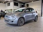 Fiat 500E 42 kWh Icon - Garantie 12M (bj 2021, automaat), Te koop, Zilver of Grijs, Berline, Gebruikt