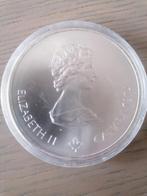 10 dollar zilveren munt 1976 Montreal Olympiades, Postzegels en Munten, Ophalen of Verzenden
