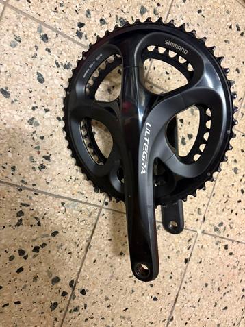 Shimano CRANK SET ULTEGRA 6700 10-SP. 172,5/52X39 ZWART beschikbaar voor biedingen
