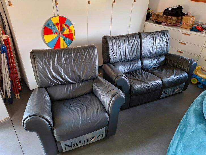 2 zetels natuzzi, Huis en Inrichting, Zetels | Complete zithoeken, Gebruikt, Ophalen