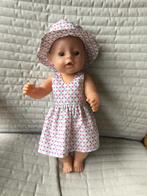 160. Babyborn: Nieuw jurkje met zonnehoedje, Kinderen en Baby's, Speelgoed | Poppen, Nieuw, Ophalen of Verzenden, Babypop
