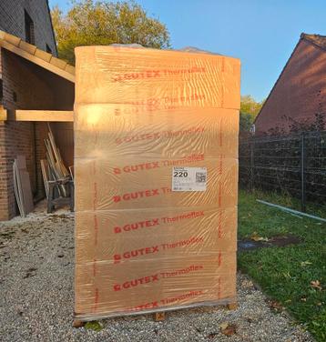 36 blocs Laine de bois Gutex 22cm beschikbaar voor biedingen