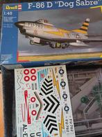 F-86D 1/48 REVELL, Hobby & Loisirs créatifs, Modélisme | Avions & Hélicoptères, Revell, Plus grand que 1:72, Enlèvement ou Envoi