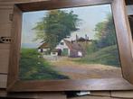 Schilderij boerderij met kippen (Hille), Ophalen