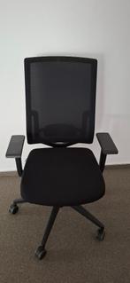 Chaises de bureau noir à roulette Osmoz by Bedimo, Enlèvement, Utilisé, Noir, Chaise de bureau