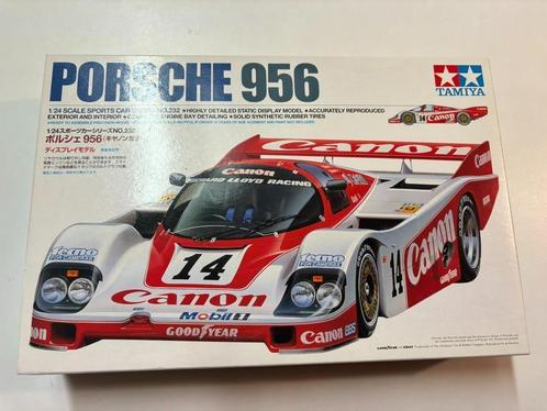 Modelbouw Type: Porsche 956 series no.232 - Tamiya, Hobby en Vrije tijd, Modelbouw | Auto's en Voertuigen, Zo goed als nieuw, Auto