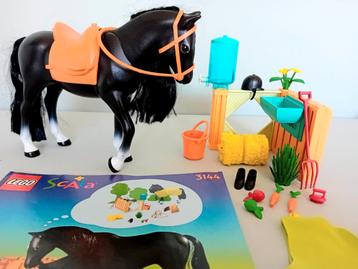 Lego 3144 jaren 90´ horse stable incl boekje. beschikbaar voor biedingen