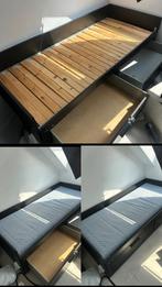 Lit deux banquettes avec matela, Huis en Inrichting, Ophalen