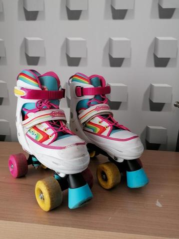 Verstelbare rolschaatsen Optimum rainbow. Maat 36-39.  beschikbaar voor biedingen