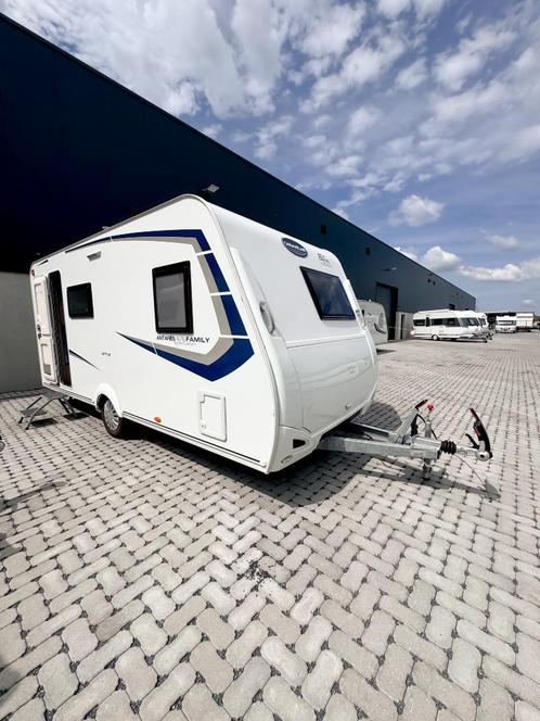 Prachtige 6pers.Caravelair met mover, frans bed, stapelbed,, Caravans en Kamperen, Caravans, Bedrijf, tot en met 6, Treinzit, Caravelair