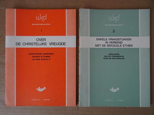 Wereldkerkdocumenten christelijke vreugde en seksuele ethiek, Livres, Religion & Théologie, Comme neuf, Christianisme | Catholique