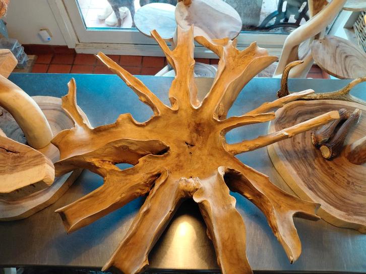 Wortel Sidetable, Huis en Inrichting, Woonaccessoires | Wanddecoraties, Nieuw, Ophalen of Verzenden