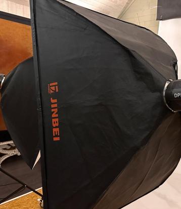 2 softbox Jinbei 80cm x 120cm beschikbaar voor biedingen