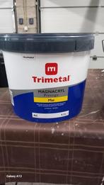 TRIMETAL MAGNACRYL- Ral 9004-NOUVEAU, Peinture, Enlèvement, 15 à 20 litres, Blanc