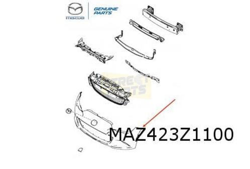 Mazda MX-5 (4/15-) voorbumper (te spuiten) Origineel! N2Y150, Auto-onderdelen, Carrosserie, Bumper, Mazda, Voor, Nieuw, Verzenden