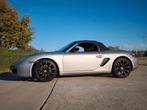 Porsche Boxster 987 top staat !, Auto's, Porsche, Parkeersensor, Zwart, Cabriolet, Leder