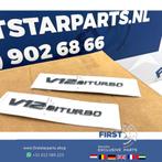 V12 BI TURBO zijscherm EMBLEEM LOGO BADGE Mercedes BI TURBO