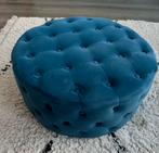 Velvet Poef, Huis en Inrichting, Zetels | Voetbanken en poefs, Ophalen, Zo goed als nieuw, 50 tot 75 cm, 50 tot 75 cm