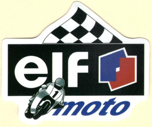 Elf moto sticker #6, Motoren, Accessoires | Stickers, Verzenden