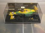 MINICHAMPS 1/43 BENETTON FORD SCHUMACHER, Hobby en Vrije tijd, Ophalen of Verzenden, Zo goed als nieuw, Auto, MiniChamps